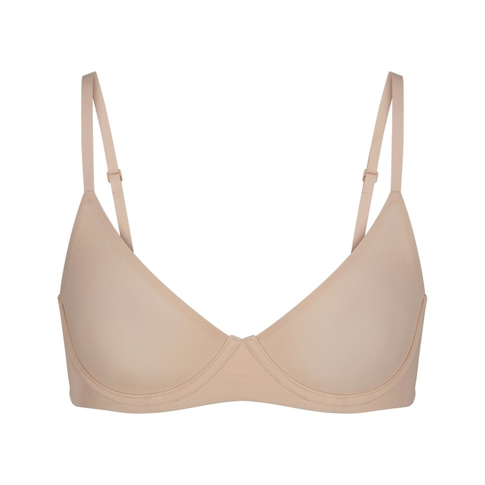 SKIMS Unlined Demi Bra Mica Sz 32A NWT
